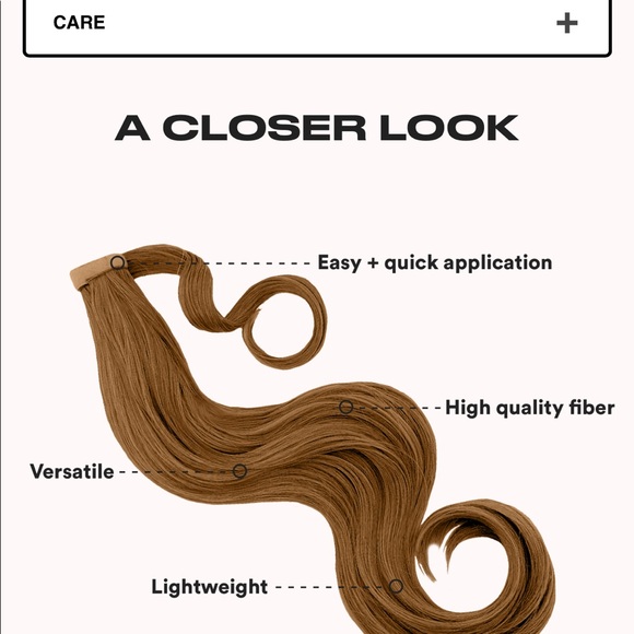 INH Hair Extension Pony Tail- Miya 26’ - Picture 3 of 9